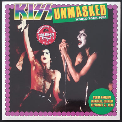 Kiss - Unmasked World Tour 1980 - Red Vinyl