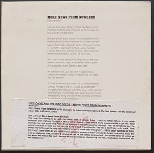 Nick Cave & The Bad Seeds - More News From Nowhere (Radio Version)