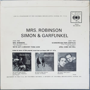 Simon & Garfunkel - Mrs.Robinson