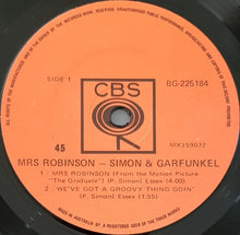 Load image into Gallery viewer, Simon &amp; Garfunkel - Mrs.Robinson
