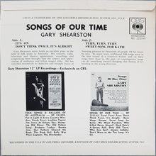 Load image into Gallery viewer, Gary Shearston - Songs Of Our Time