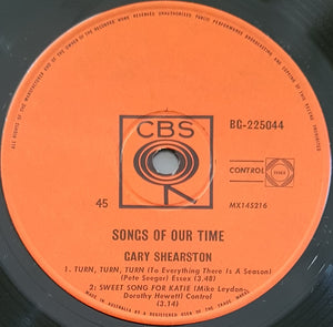 Gary Shearston - Songs Of Our Time