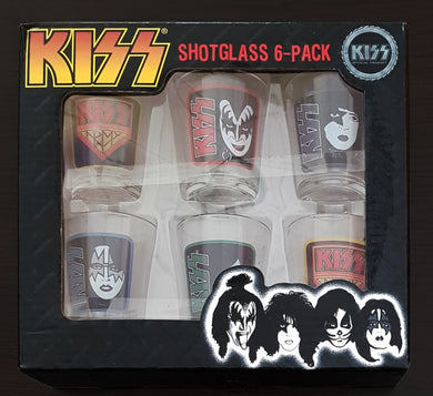 Kiss- Shotglass 6-Pack