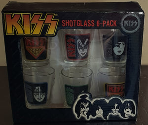 Kiss- Shotglass 6-Pack