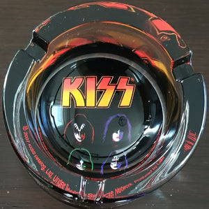 Kiss- Glass Ashtray