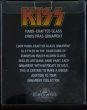 Load image into Gallery viewer, Kiss- Gene Simmons Hand Crafted Glass Christmas Ornament