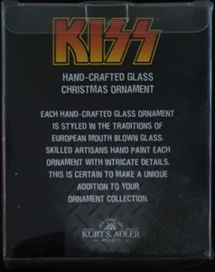 Kiss- Gene Simmons Hand Crafted Glass Christmas Ornament
