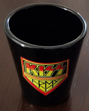 Kiss- Kiss Army Shot Glass