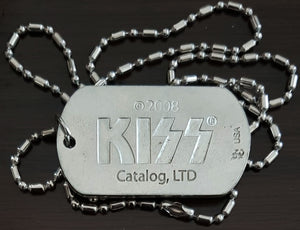 Kiss- Kiss Army Dog Tag & Chain