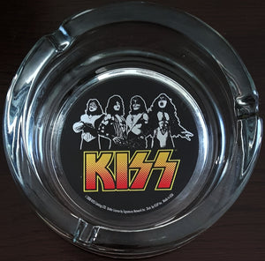 Kiss- Glass Ashtray Large