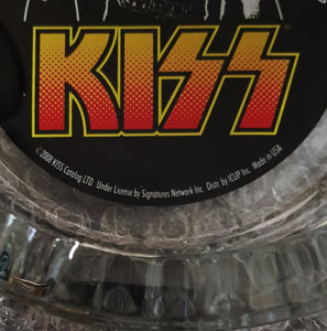 Kiss- Glass Ashtray Large