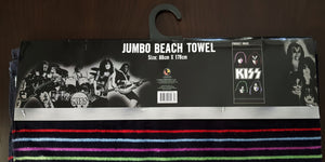 Kiss- Jumbo Beach Towel