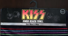 Load image into Gallery viewer, Kiss- Jumbo Beach Towel
