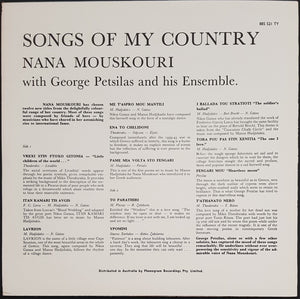 Nana Mouskouri - Songs Of My Country