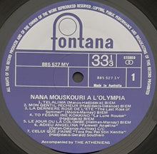 Load image into Gallery viewer, Nana Mouskouri - A L&#39;Olympia