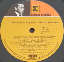Load image into Gallery viewer, Sinatra, Frank - Ol&#39; Blue Eyes Is Back