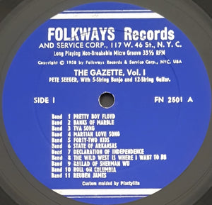Pete Seeger - The Gazette, Vol.1