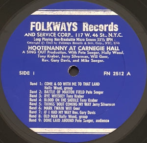 Pete Seeger - Hootenanny At Carnegie Hall