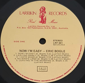 Eric Bogle - Now I'm Easy