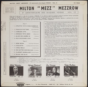 Mezz Mezzrow - Swingin' With Mezz