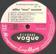 Load image into Gallery viewer, Mezz Mezzrow - Swingin&#39; With Mezz