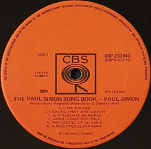 Load image into Gallery viewer, Paul Simon- The Paul Simon Song Book