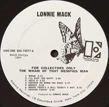 Load image into Gallery viewer, Lonnie Mack - For Collectors Only: The Wham Of That Memphis Man