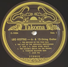 Load image into Gallery viewer, Leo Kottke - 6 &amp; 12 String Guitar