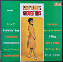 Load image into Gallery viewer, Patsy Cline - Patsy Cline&#39;s Greatest Hits