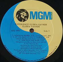 Load image into Gallery viewer, Gloria Gaynor - Experience By Gloria Gaynor