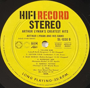 Arthur Lyman - Arthur Lyman's Greatest Hits