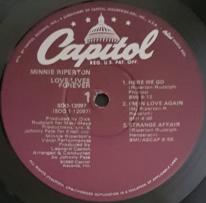 Minnie Riperton - Love Lives Forever