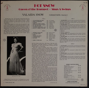 Snow, Valaida - Hot Snow (Queen Of The Trumpet Sings & Swings)