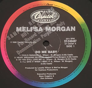 Morgan, Meli'sa - Do Me Baby