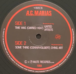 A.C. Marias - Time Was