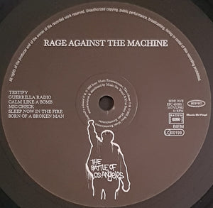 Rage Against The Machine - The Battle Of Los Angeles