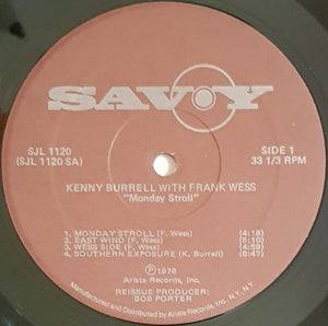 Burrell, Kenny - With Frank Wess - Monday Stroll