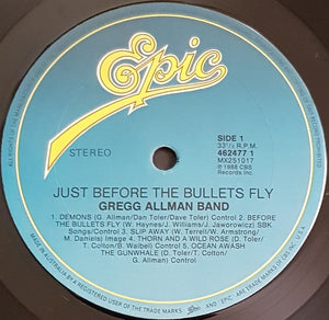 Allman, Gregg - Just Before The Bullets Fly