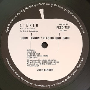 Beatles (John Lennon)- John Lennon / Plastic Ono Band