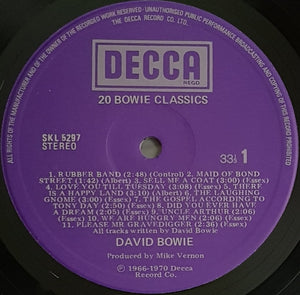 David Bowie - 20 Bowie Classics