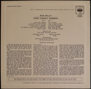 Bob Dylan - John Wesley Harding