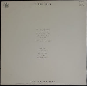 Elton John - Too Low For Zero