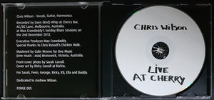 Wilson, Chris - Live at Cherry