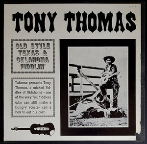 Thomas, Tony - Old Style Texas & Oklahoma Fiddlin'