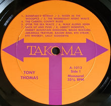 Load image into Gallery viewer, Thomas, Tony - Old Style Texas &amp; Oklahoma Fiddlin&#39;