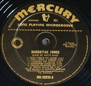 Patti Page - Manhattan Tower