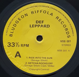 Def Leppard - The Def Leppard EP