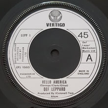 Load image into Gallery viewer, Def Leppard - Hello America