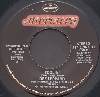 Def Leppard - Foolin'