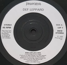 Load image into Gallery viewer, Def Leppard - Make Love Like A Man